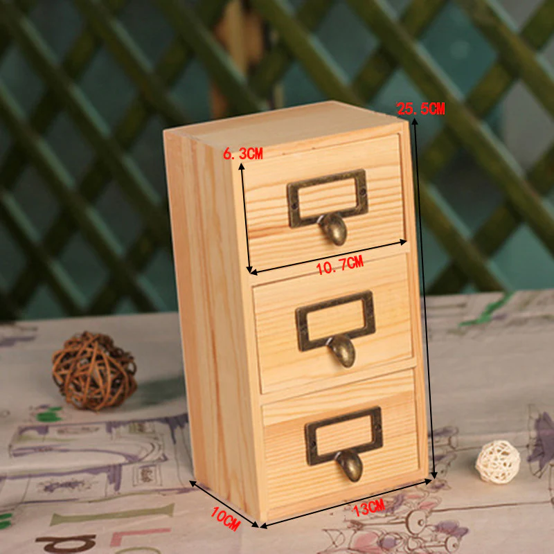 Eco-Friendly Wooden Storage Drawers for Home Organization - Image 10