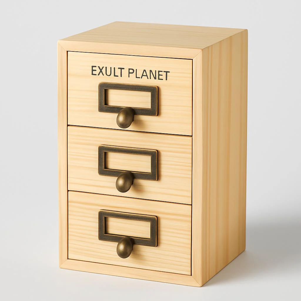 Eco-Friendly Wooden Storage Drawers for Home Organization - Image 4