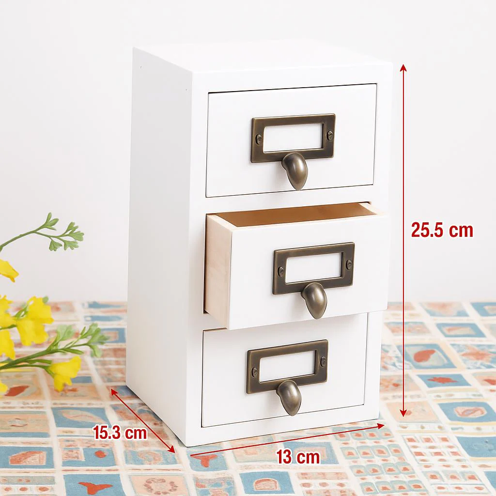 Eco-Friendly Wooden Storage Drawers for Home Organization - Image 7