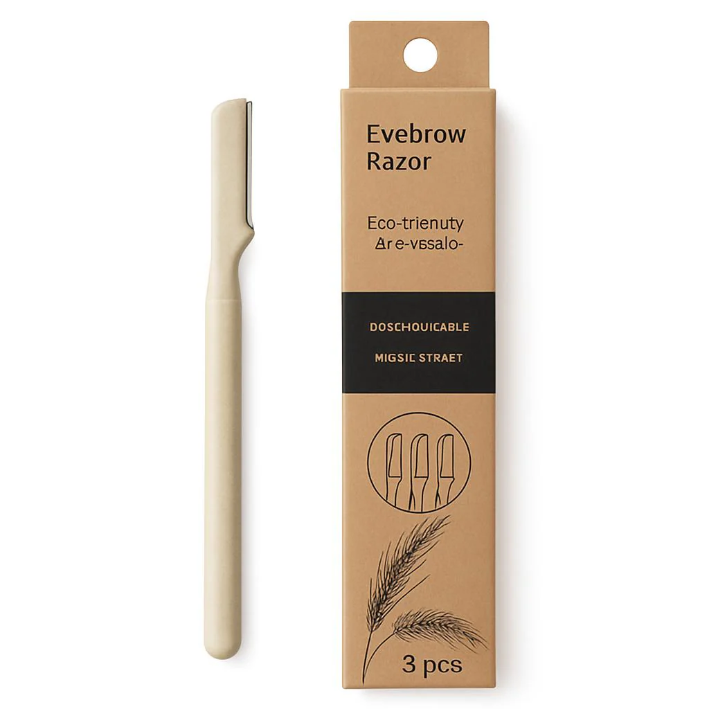 Eco-Friendly Biodegradable Eyebrow Razor for Sustainable Grooming - Image 5