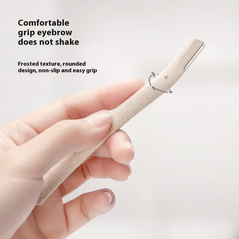 Eco-Friendly Biodegradable Eyebrow Razor for Sustainable Grooming - Image 7