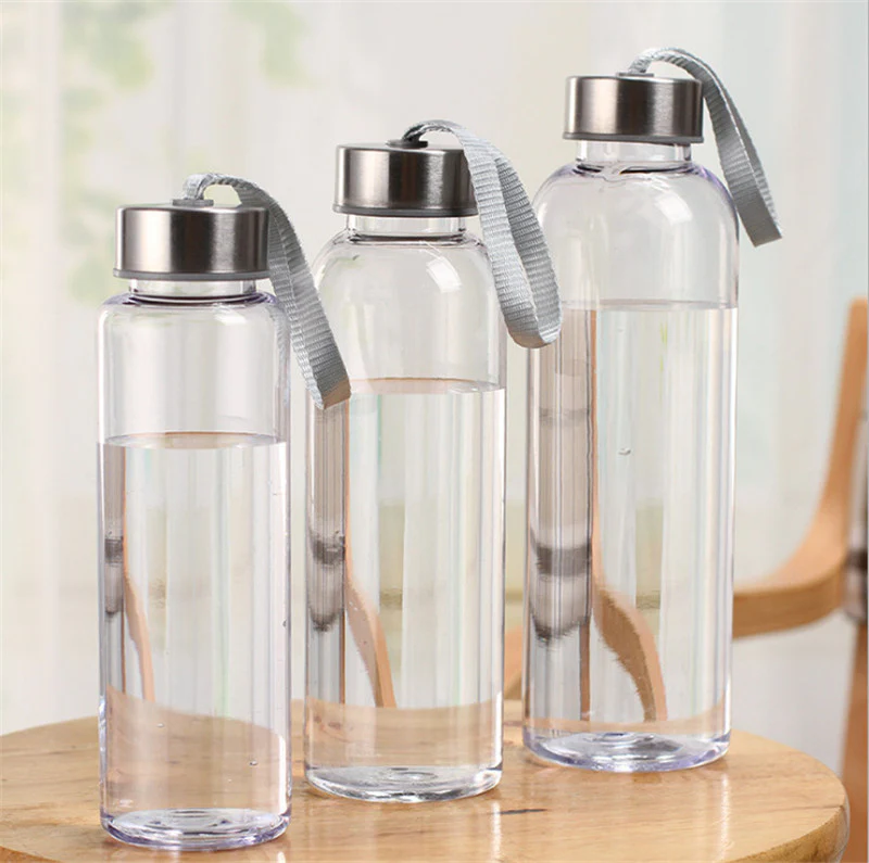 Eco-Friendly Transparent Reusable Water Bottle - Image 8