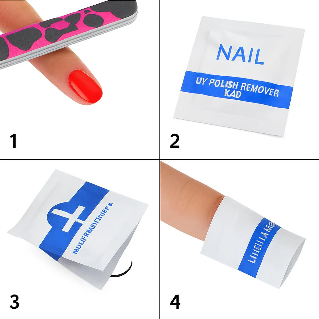 Eco-Friendly Nail Polish Remover Pads - Biodegradable & Convenient - Image 3