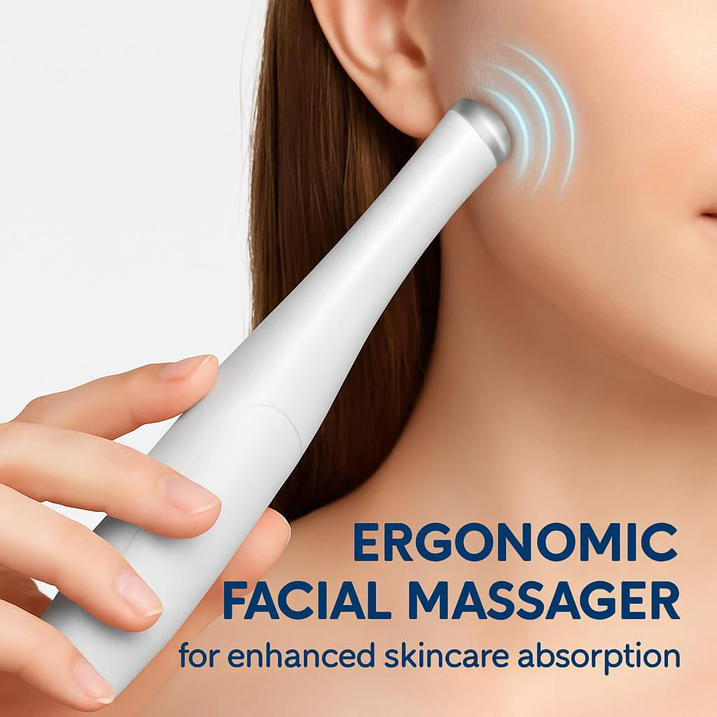 Ergonomic Facial Massager for Enhanced Skincare Absorption - Image 5
