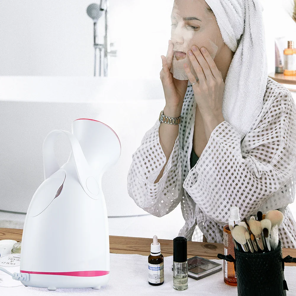 Face Steamer Nano Steam Hot Compress Heating Sprayer Skin Moisturizing Humidifier Pore Deep Cleaning Water Hydration Nebulizer - Image 22