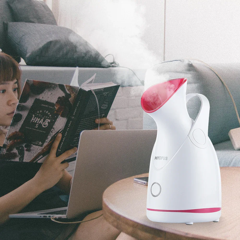 Face Steamer Nano Steam Hot Compress Heating Sprayer Skin Moisturizing Humidifier Pore Deep Cleaning Water Hydration Nebulizer - Image 23