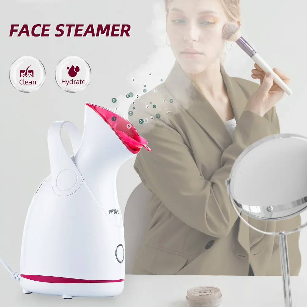 Face Steamer Nano Steam Hot Compress Heating Sprayer Skin Moisturizing Humidifier Pore Deep Cleaning Water Hydration Nebulizer - Image 24