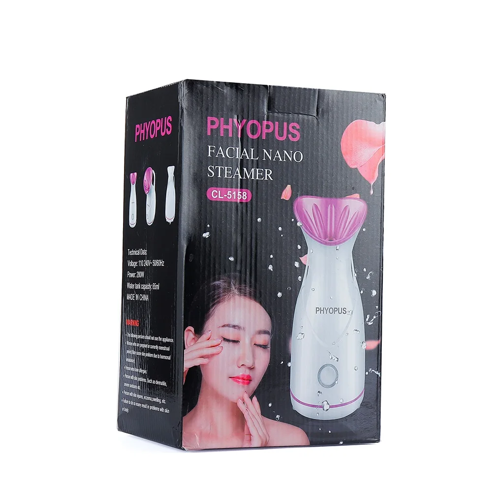 Face Steamer Nano Steam Hot Compress Heating Sprayer Skin Moisturizing Humidifier Pore Deep Cleaning Water Hydration Nebulizer - Image 25