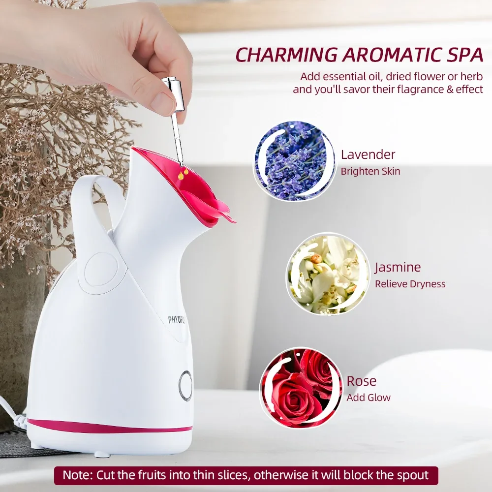 Face Steamer Nano Steam Hot Compress Heating Sprayer Skin Moisturizing Humidifier Pore Deep Cleaning Water Hydration Nebulizer - Image 6
