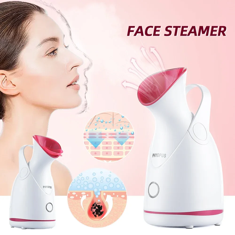 Face Steamer Nano Steam Hot Compress Heating Sprayer Skin Moisturizing Humidifier Pore Deep Cleaning Water Hydration Nebulizer - Image 8