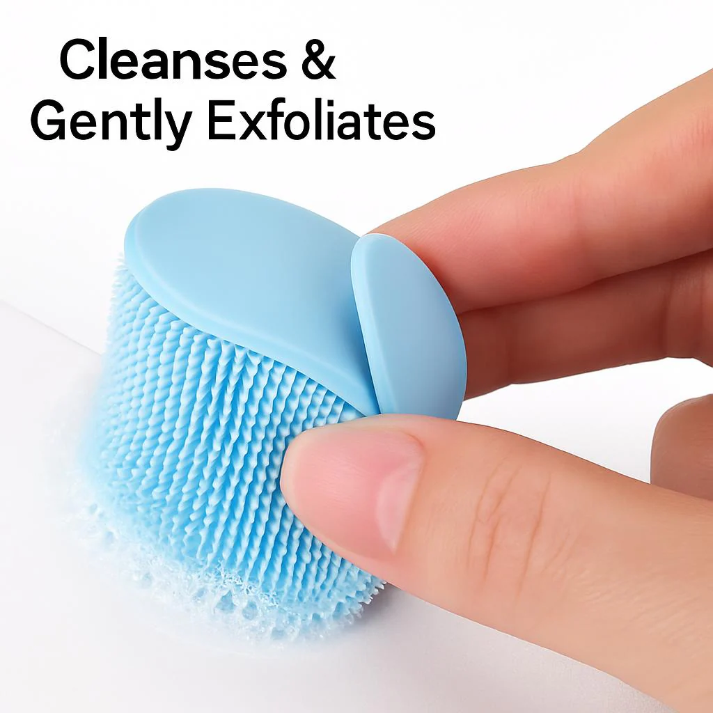 Eco-Friendly Silicone Face Scrubber for Radiant Skin - Image 2