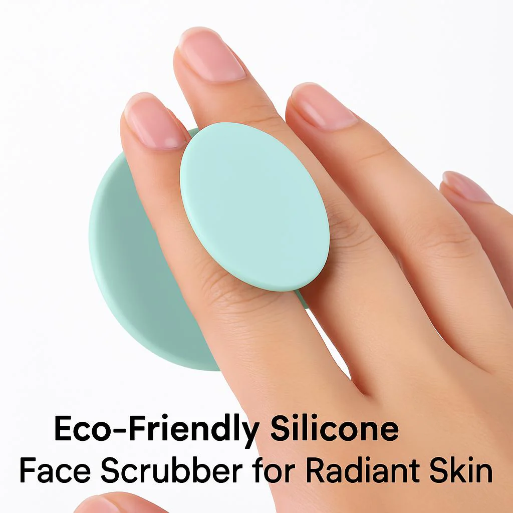 Eco-Friendly Silicone Face Scrubber for Radiant Skin - Image 3