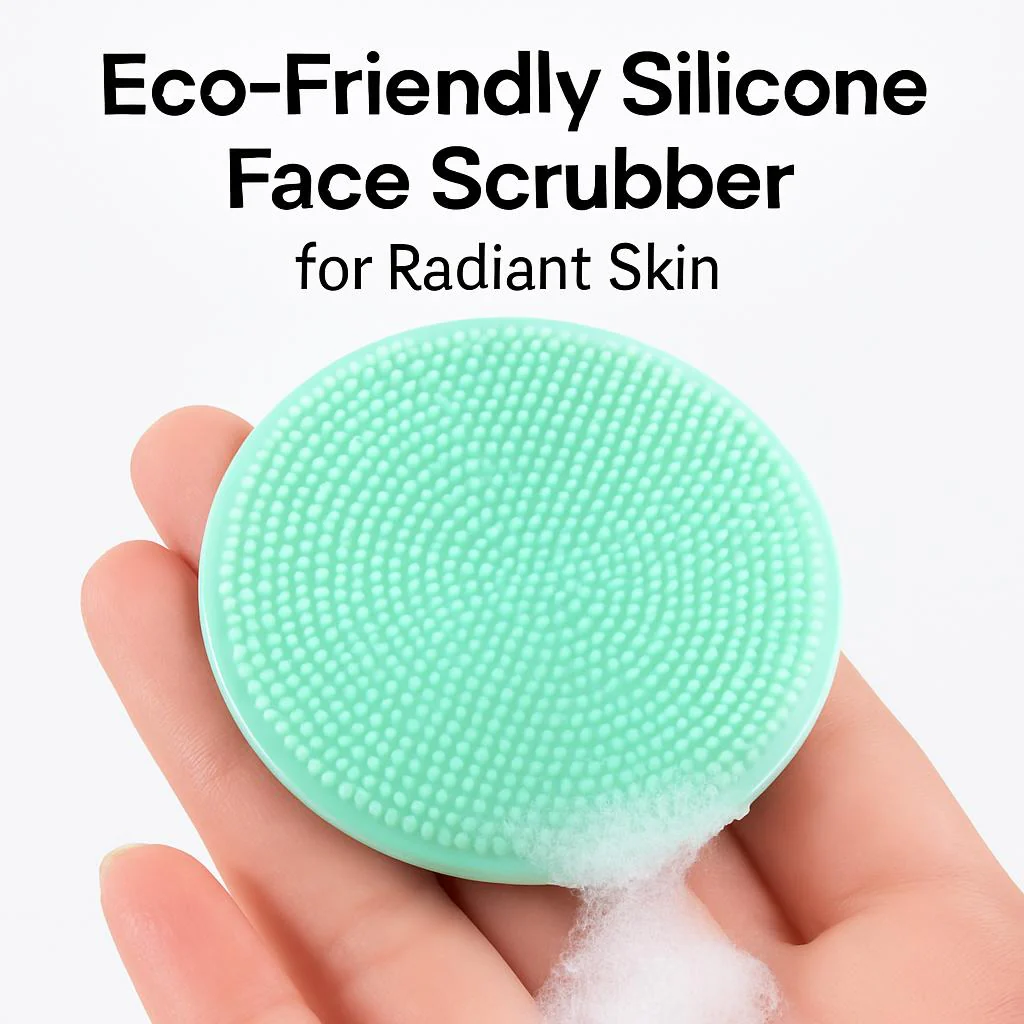 Eco-Friendly Silicone Face Scrubber for Radiant Skin - Image 4