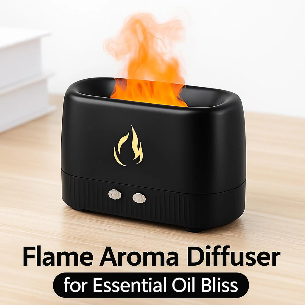 Silent Flame Aroma Diffuser for Essential Oil Bliss - Image 7
