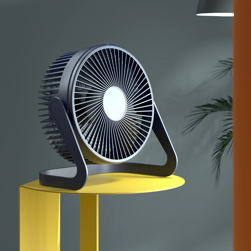 Eco-Friendly Compact Silent Desktop Fan - Image 10