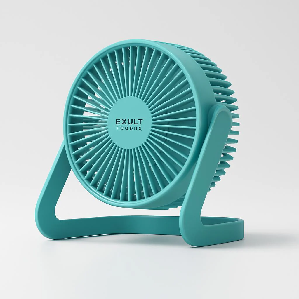 Eco-Friendly Compact Silent Desktop Fan - Image 5