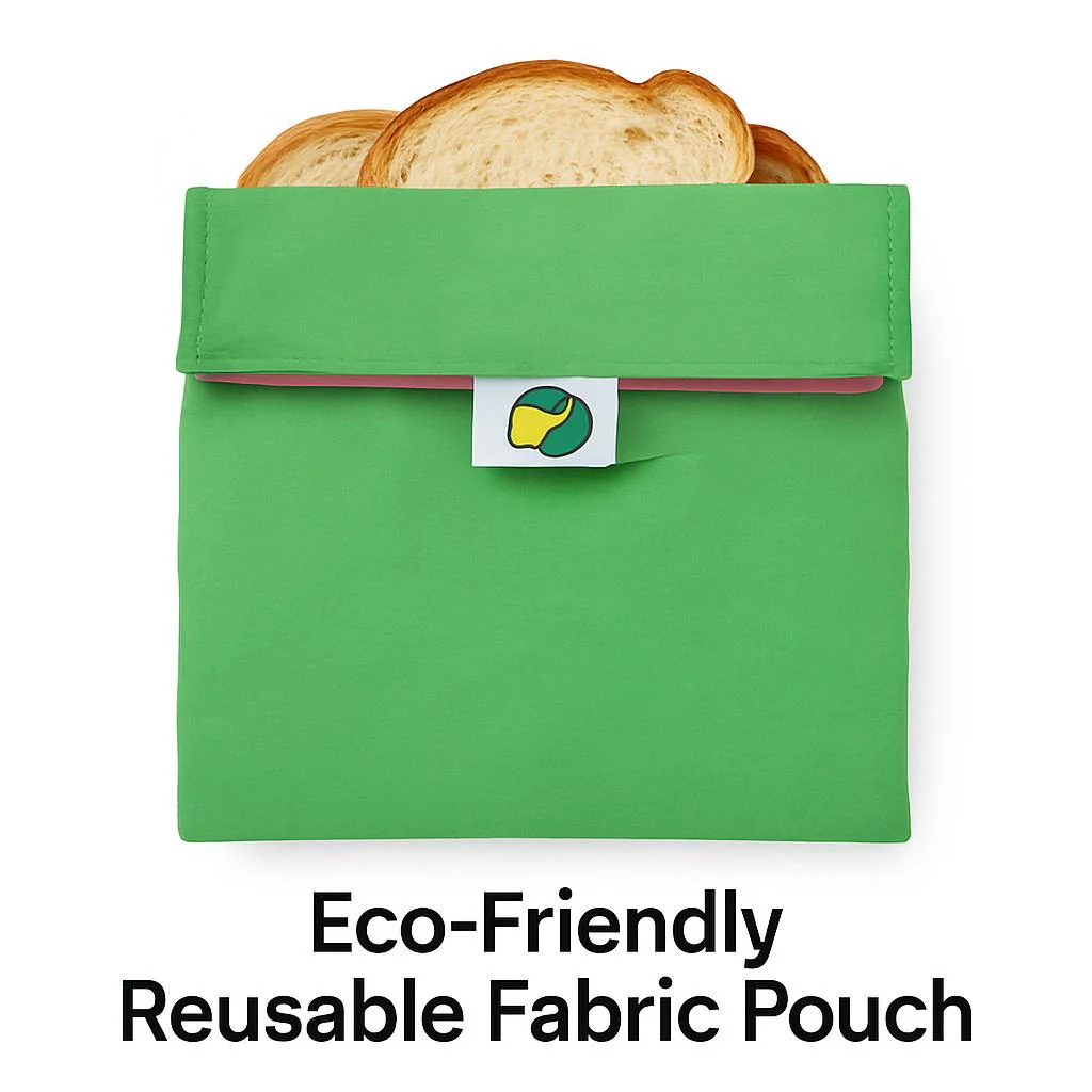 Eco-Friendly Reusable Fabric Pouch - Sustainable Storage Solution - Image 7