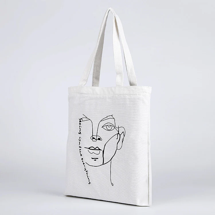 Eco-Friendly Reusable Cotton Tote Bag - Sustainable Shopping Solution - Image 11