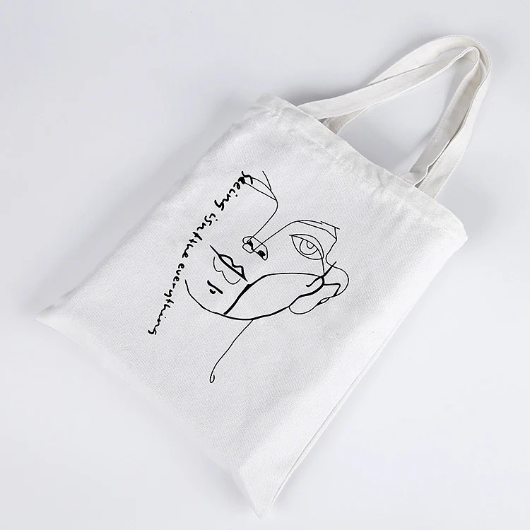Eco-Friendly Reusable Cotton Tote Bag - Sustainable Shopping Solution - Image 12