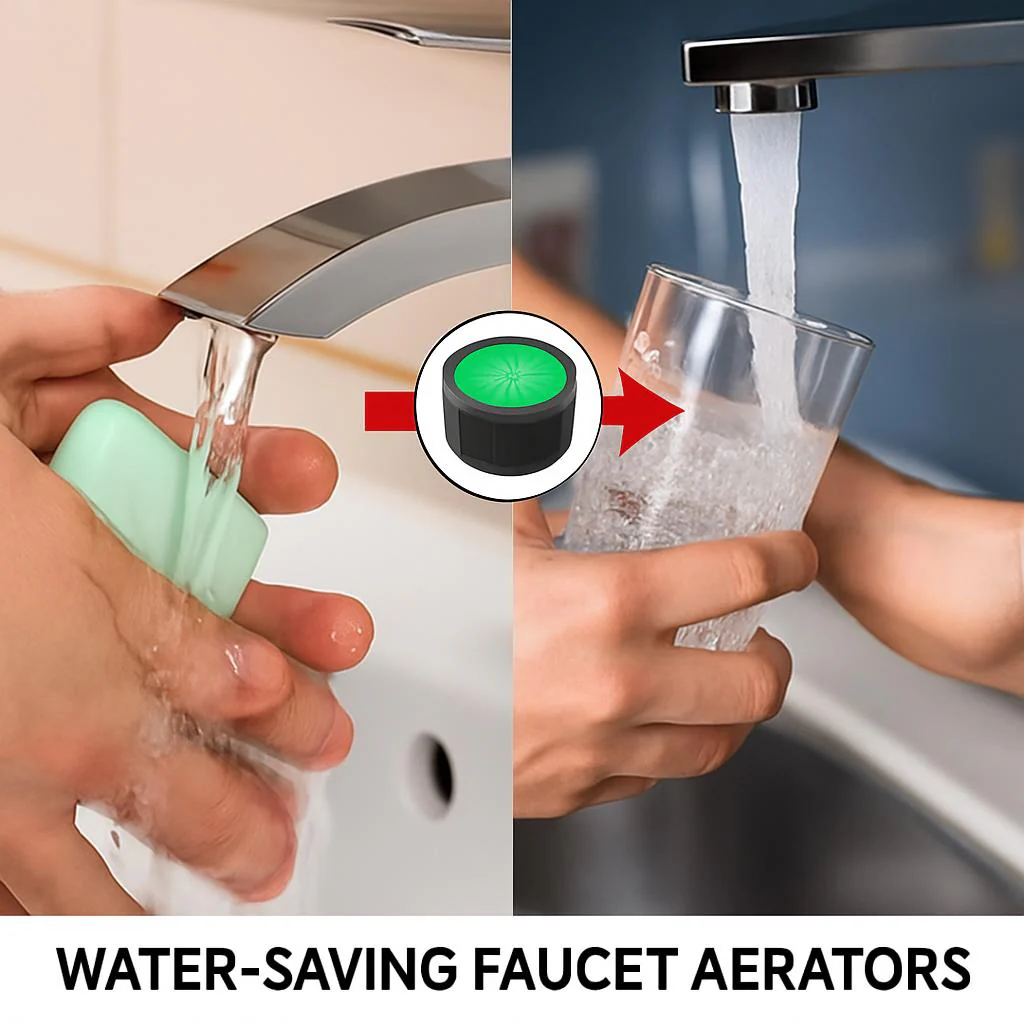 Water-Saving Faucet Aerators - Eco-Friendly, Easy Installation - Image 3