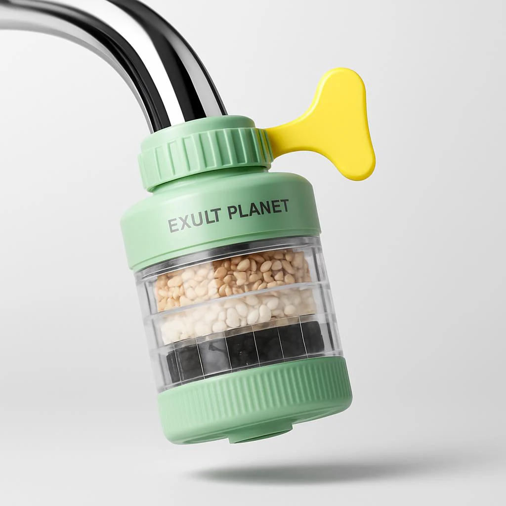 Eco-Friendly Six-Layer Faucet Water Filter - Image 6