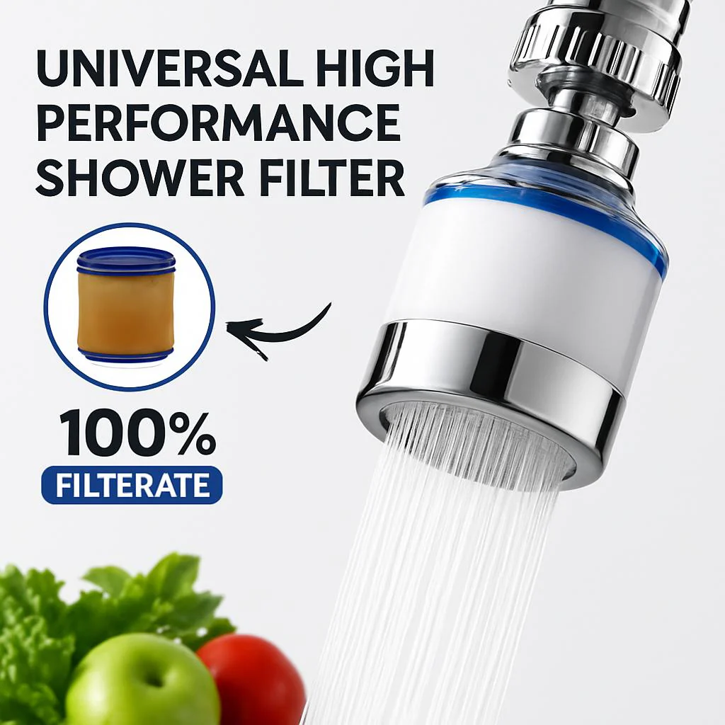 Rotating Head Faucet Filter for Healthier Skin & Hair - Image 2