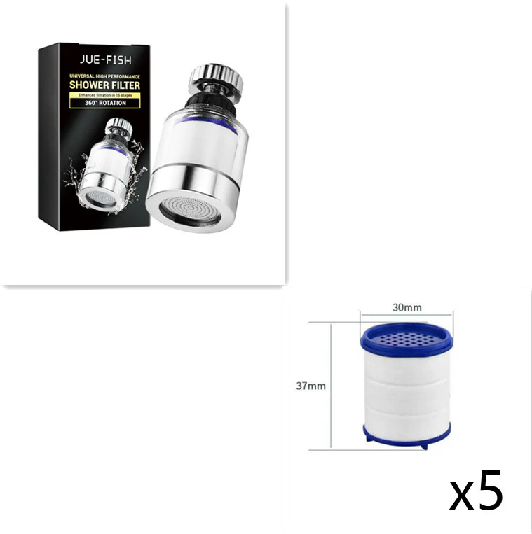 Rotating Head Faucet Filter for Healthier Skin & Hair - Image 9