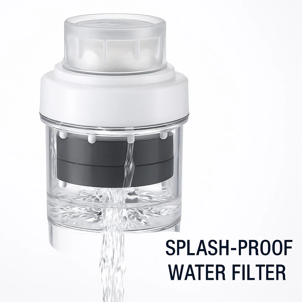 Splash-Proof Pink Faucet Nozzle Water Filter - Image 10