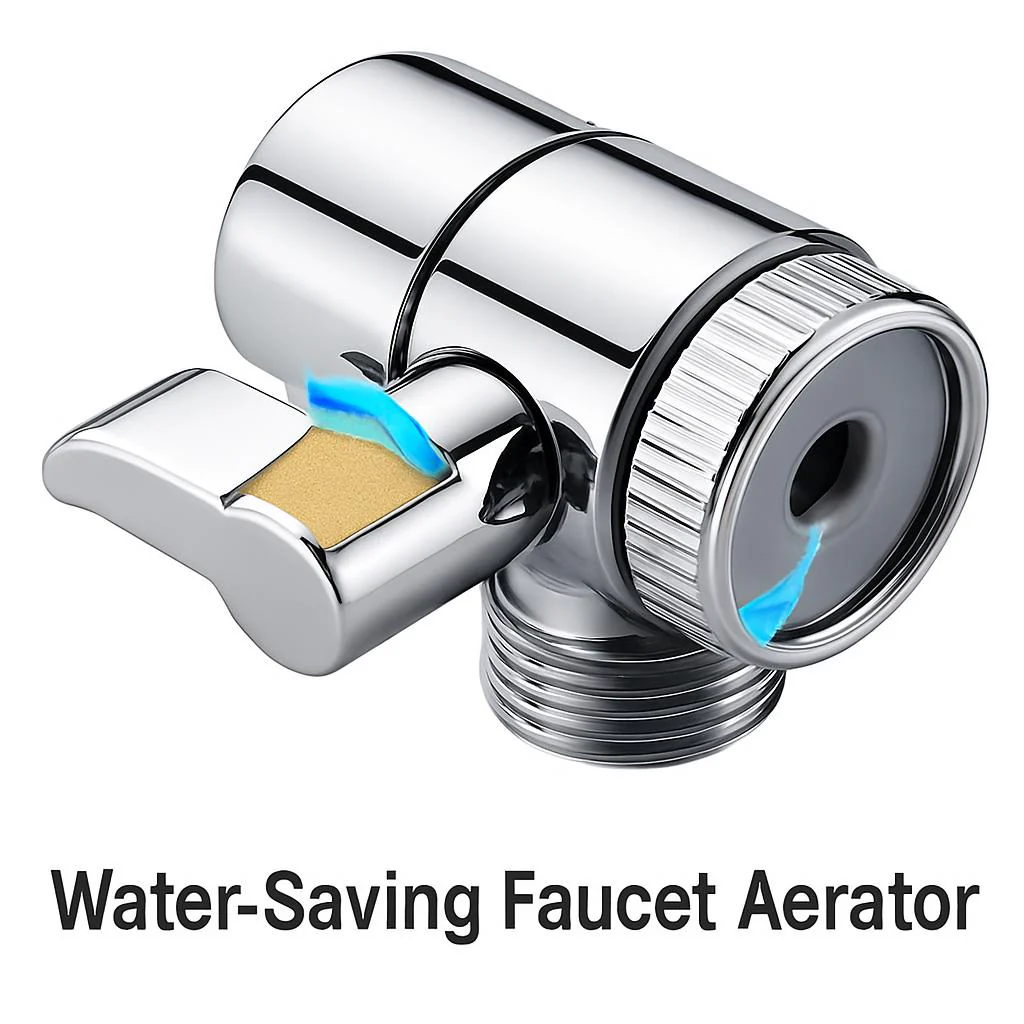 Water-Saving Faucet Aerator - Eco-Friendly, Durable, Easy Installation - Image 2