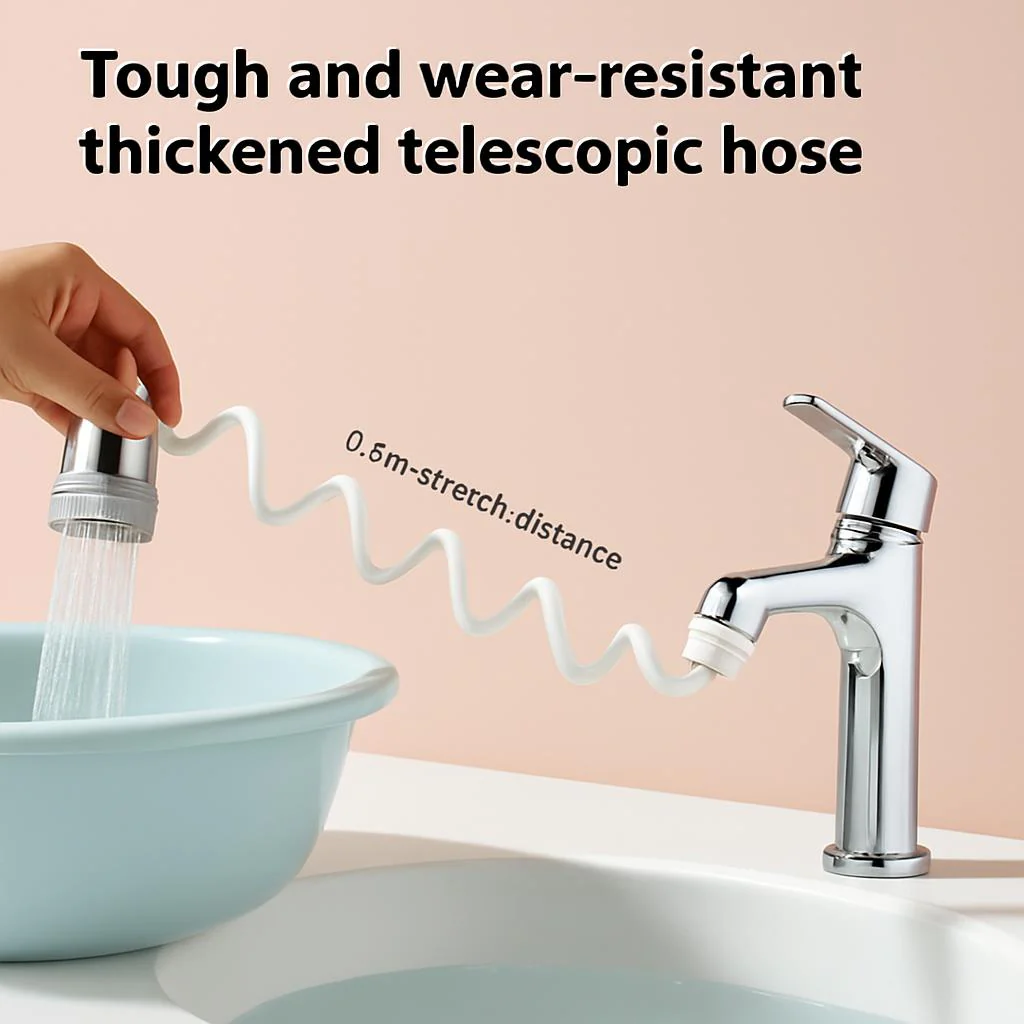 Eco-Friendly Faucet Water Bubbler for Luxurious Wash Basins - Image 2