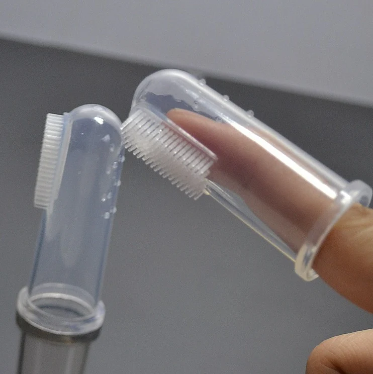 Eco-Friendly Silicone Finger Toothbrush for Sustainable Oral Care - Image 14