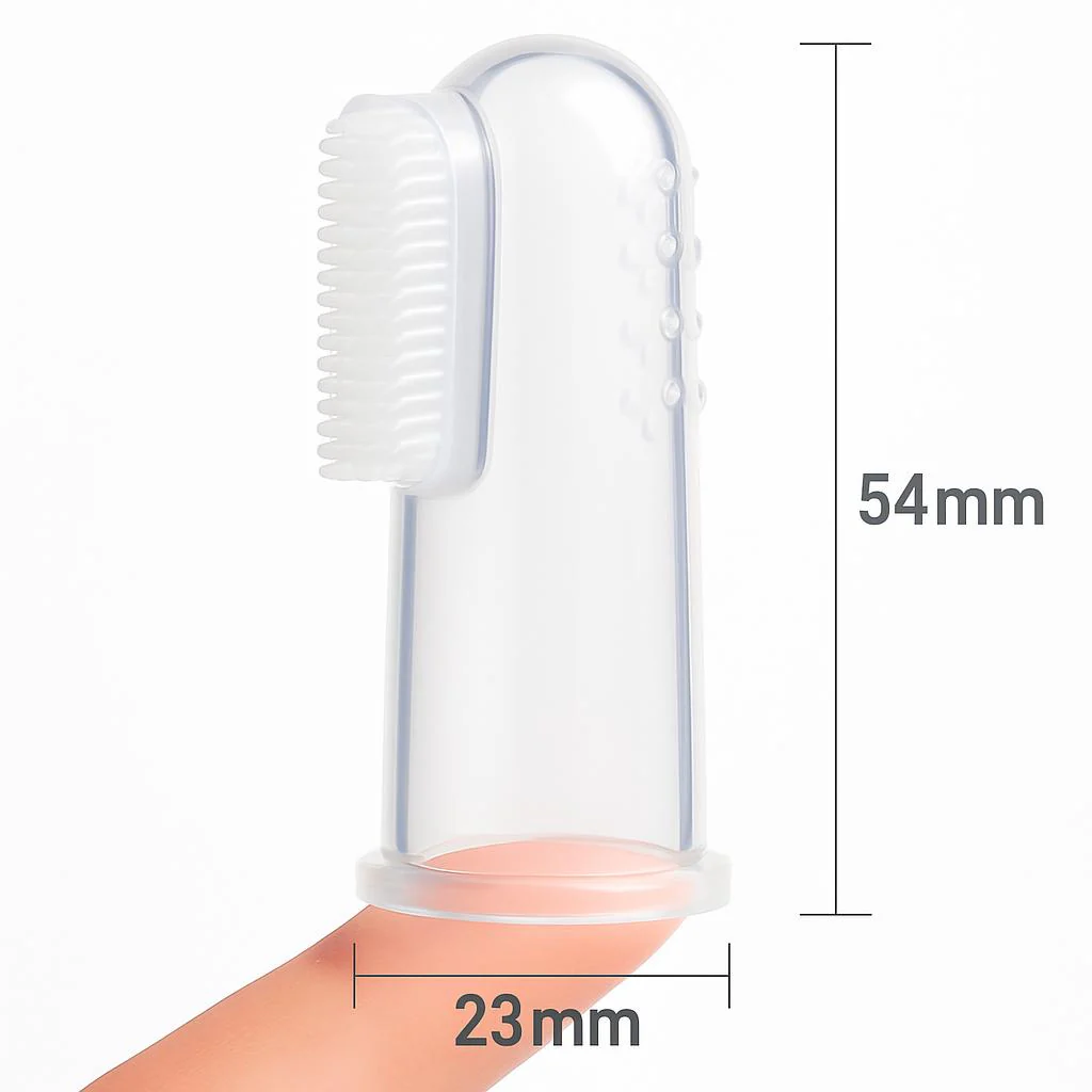 Eco-Friendly Silicone Finger Toothbrush for Sustainable Oral Care - Image 5
