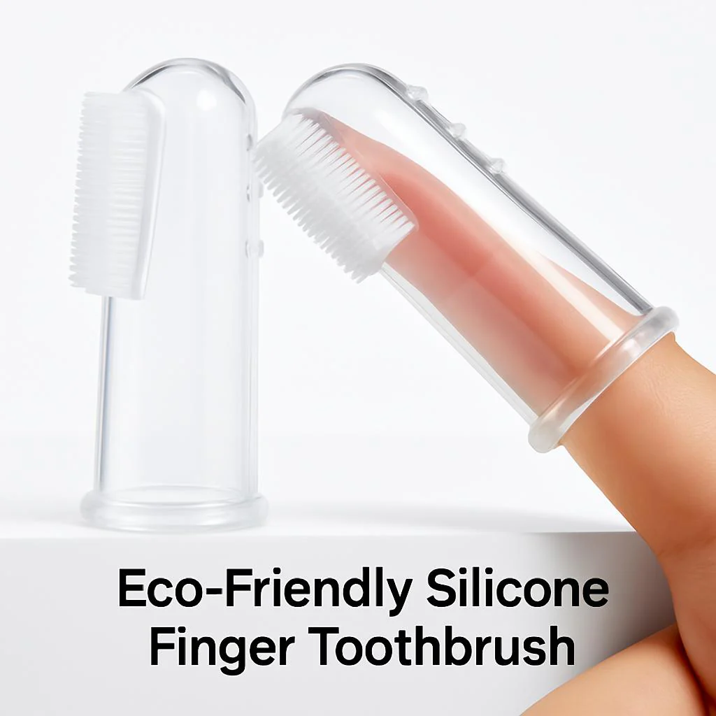 Eco-Friendly Silicone Finger Toothbrush for Sustainable Oral Care - Image 6