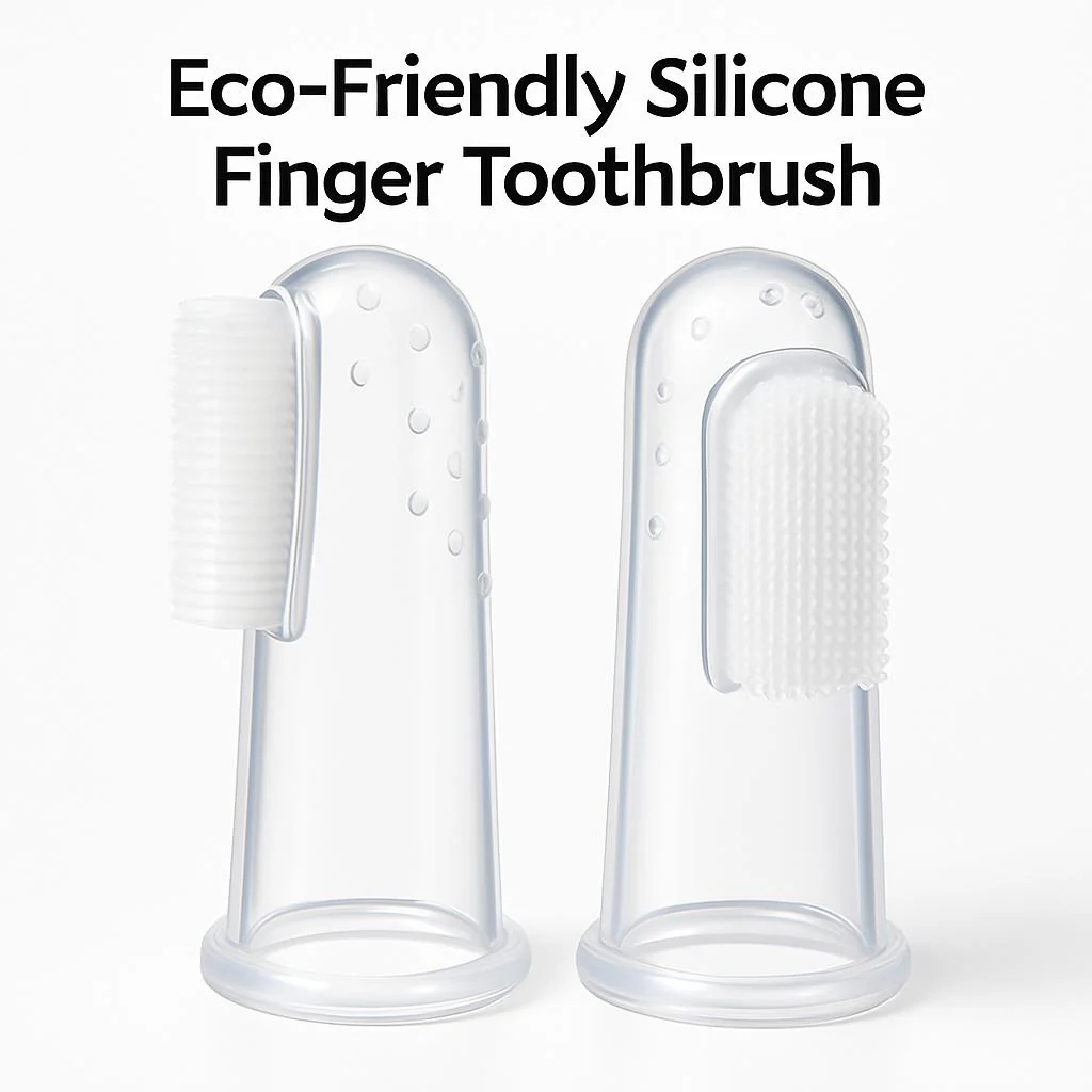 Eco-Friendly Silicone Finger Toothbrush for Sustainable Oral Care - Image 7
