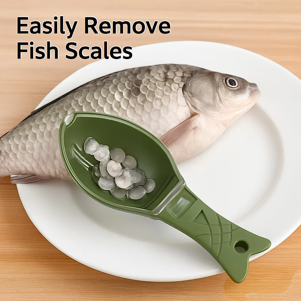 Eco-Friendly Fish Scale Remover - Durable, Reusable Kitchen Tool - Image 6