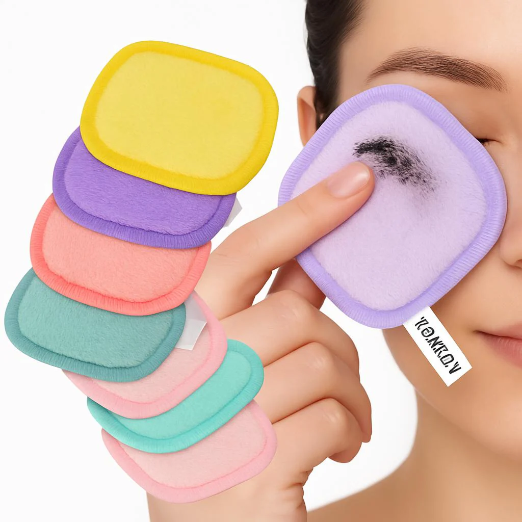 Eco-Friendly Reusable Makeup Remover Pads - Sustainable Facial Cleansing - Image 2