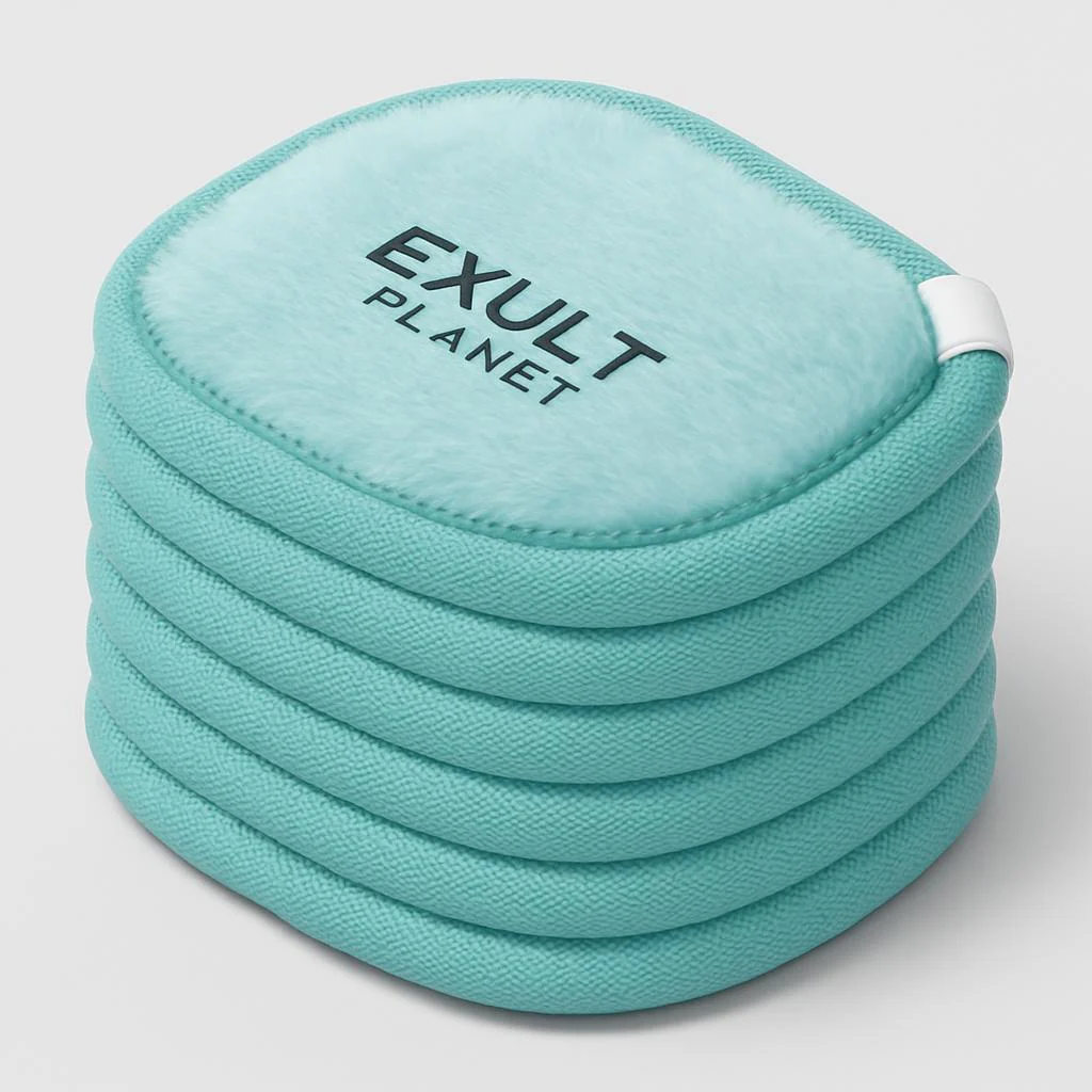 Eco-Friendly Reusable Makeup Remover Pads - Sustainable Facial Cleansing - Image 9