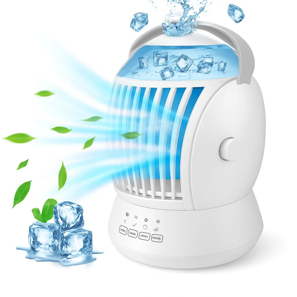 Portable USB-Powered Air Cooler for Energy-Efficient Cooling - Image 3
