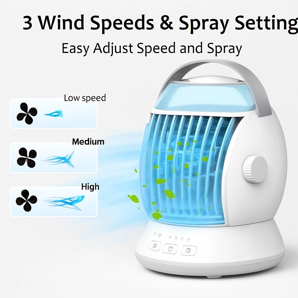 Portable USB-Powered Air Cooler for Energy-Efficient Cooling - Image 7