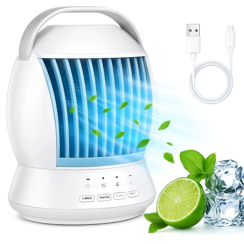 Portable USB-Powered Air Cooler for Energy-Efficient Cooling - Image 8