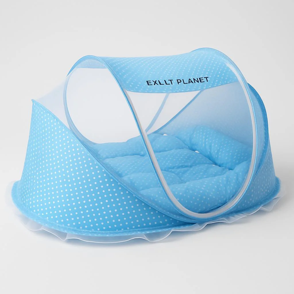 Portable Baby Mosquito Net Tent - Insect-Free Sleep for Infants - Image 10