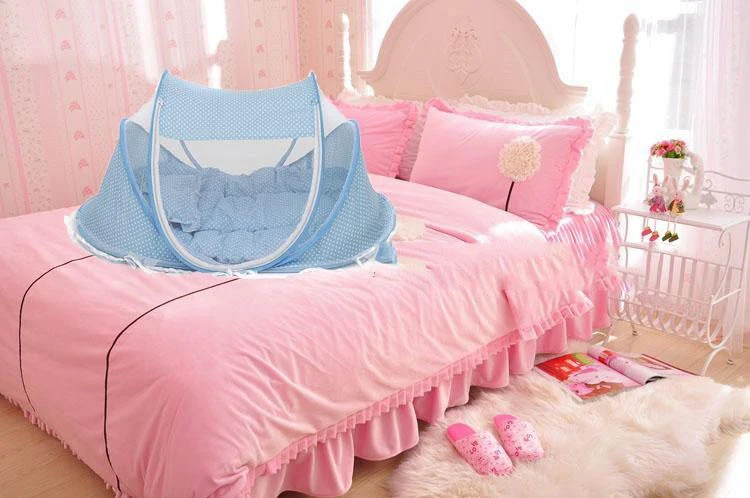 Portable Baby Mosquito Net Tent - Insect-Free Sleep for Infants - Image 14