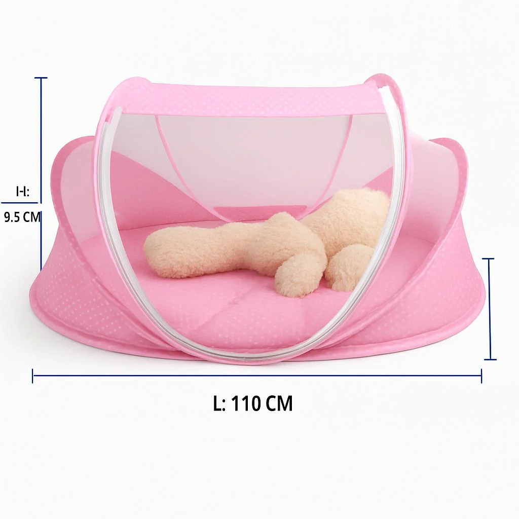 Portable Baby Mosquito Net Tent - Insect-Free Sleep for Infants - Image 6