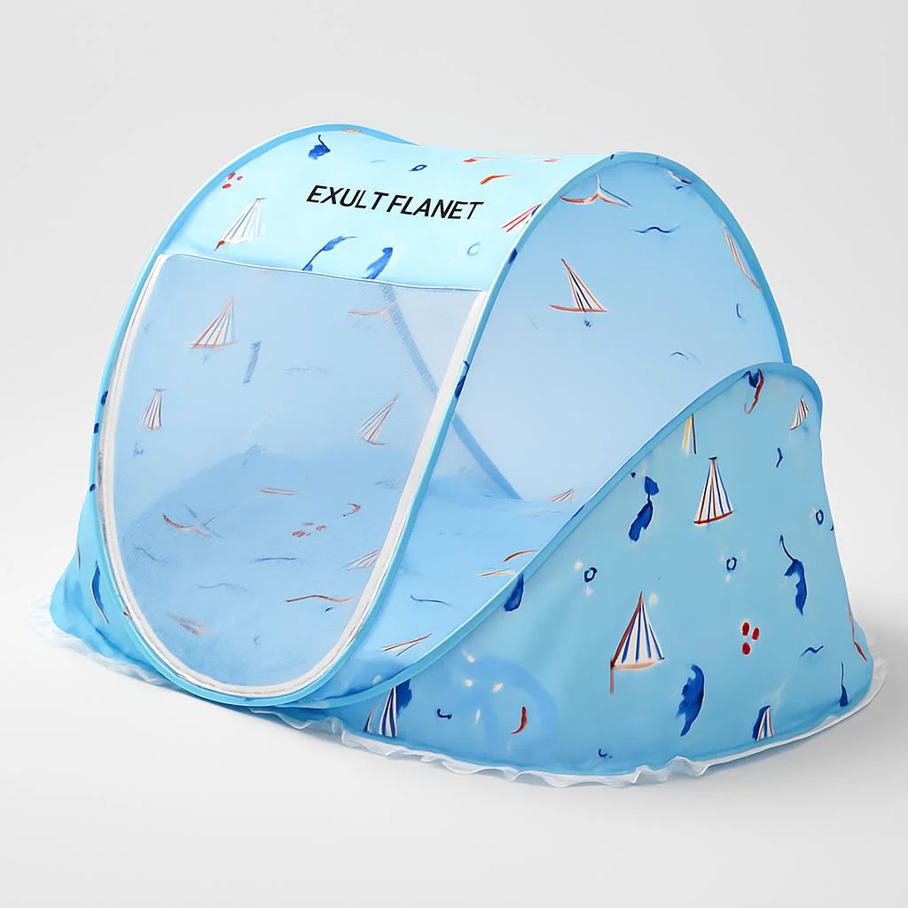 Portable Baby Mosquito Net Tent - Insect-Free Sleep for Infants - Image 9