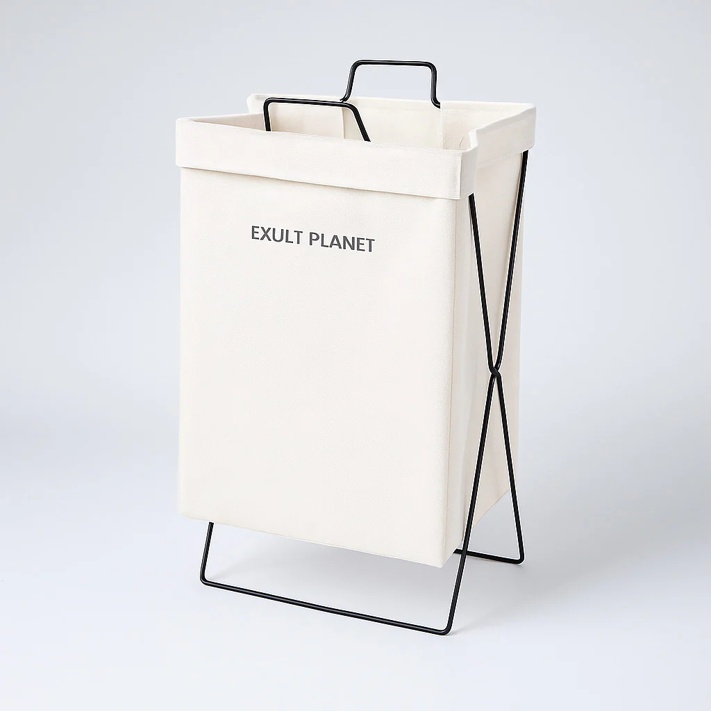 Eco-Friendly Foldable Fabric Laundry Hamper
