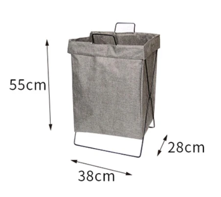 Eco-Friendly Foldable Fabric Laundry Hamper - Image 12