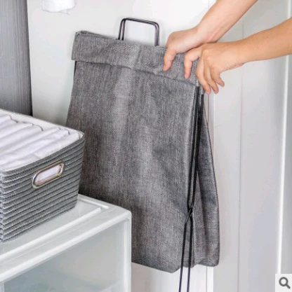 Eco-Friendly Foldable Fabric Laundry Hamper - Image 9