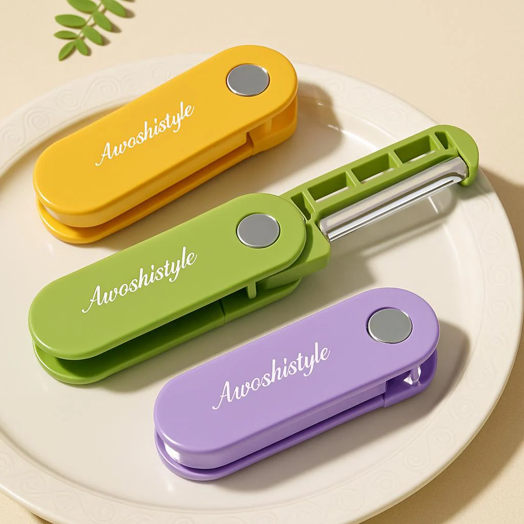 Compact Foldable Vegetable Peeler - Eco-Friendly Kitchen Tool - Image 3