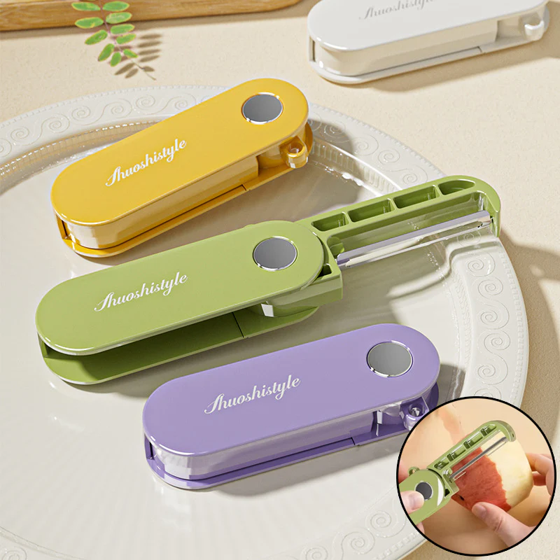 Compact Foldable Vegetable Peeler - Eco-Friendly Kitchen Tool - Image 9