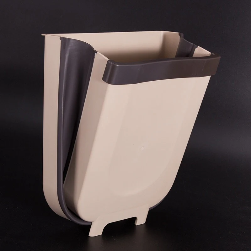 Collapsible Hanging Trash Bin for Kitchen Cabinets - Space-Saving & Eco-Friendly - Image 18